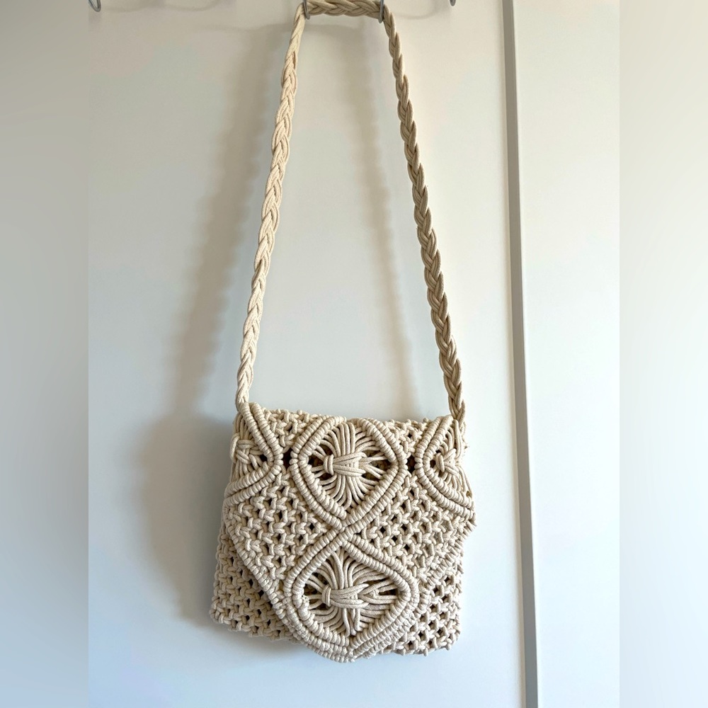 Tommy Bahama Crochet Braided Crossbody